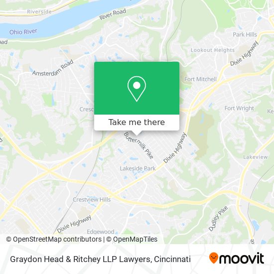 Mapa de Graydon Head & Ritchey LLP Lawyers