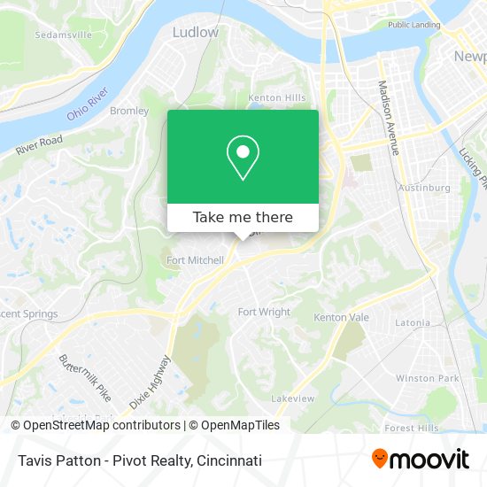 Tavis Patton - Pivot Realty map