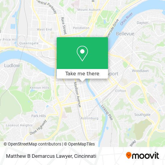 Matthew B Demarcus Lawyer map