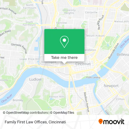 Mapa de Family First Law Offices
