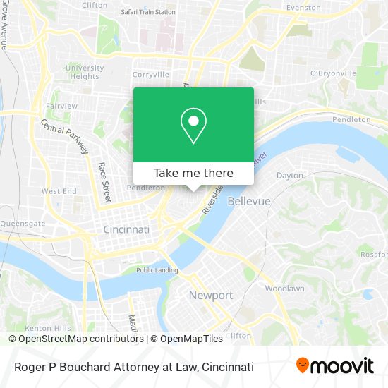 Roger P Bouchard Attorney at Law map