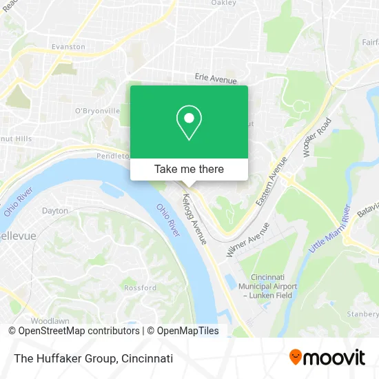 The Huffaker Group map