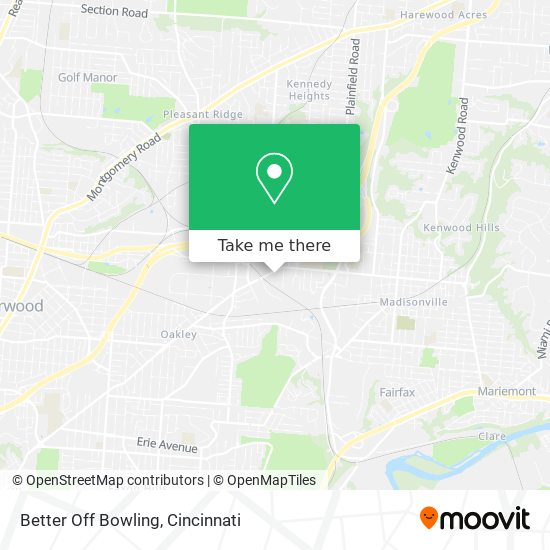 Better Off Bowling map