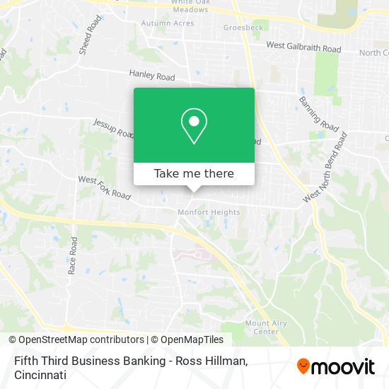 Mapa de Fifth Third Business Banking - Ross Hillman