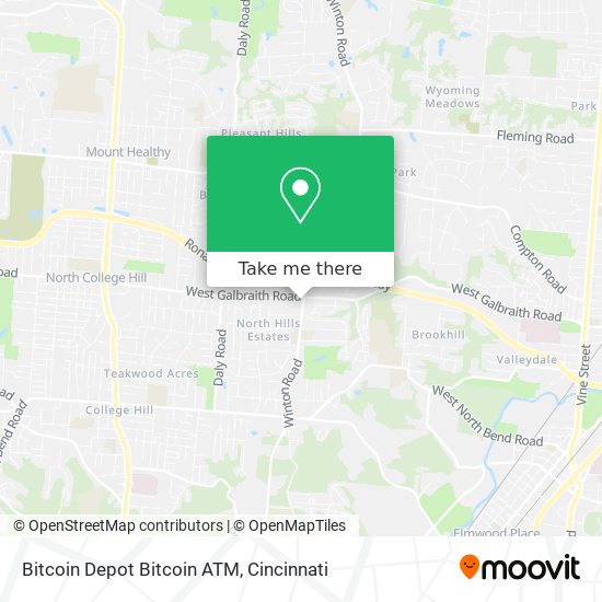 Bitcoin Depot Bitcoin ATM map