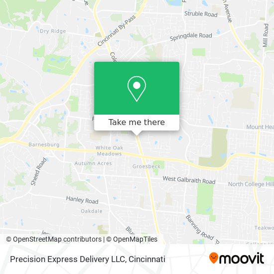 Mapa de Precision Express Delivery LLC