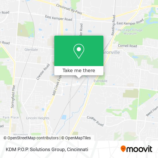 Mapa de KDM P.O.P. Solutions Group