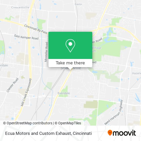 Ecua Motors and Custom Exhaust map