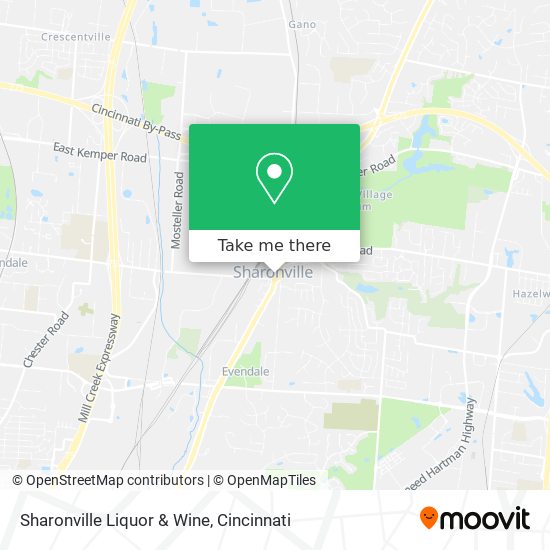 Sharonville Liquor & Wine map