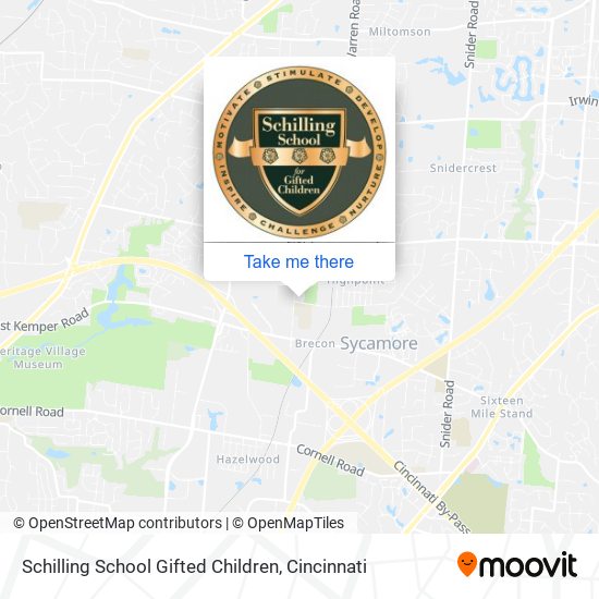 Mapa de Schilling School Gifted Children