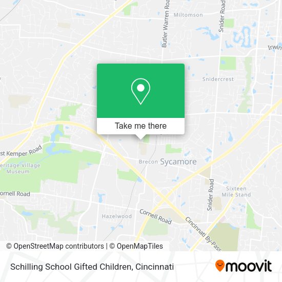 Schilling School Gifted Children map