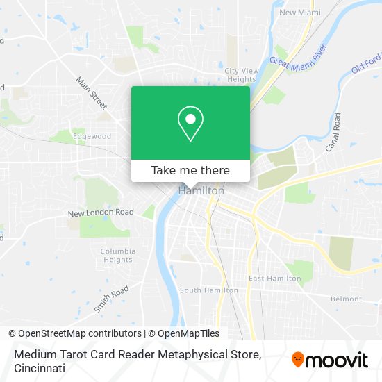 Medium Tarot Card Reader Metaphysical Store map