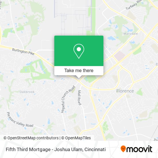 Mapa de Fifth Third Mortgage - Joshua Ulam