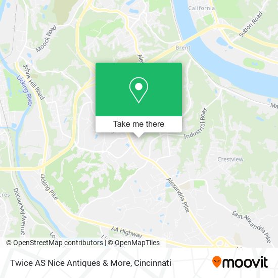 Twice AS Nice Antiques & More map