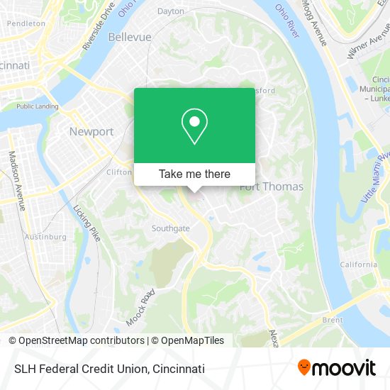 SLH Federal Credit Union map