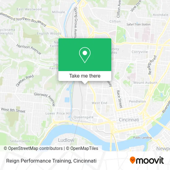 Reign Performance Training map