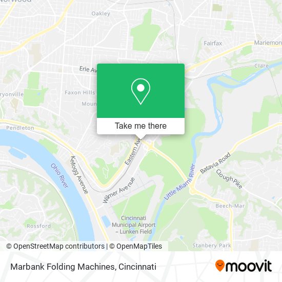 Mapa de Marbank Folding Machines