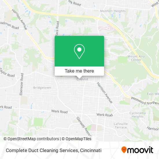 Complete Duct Cleaning Services map