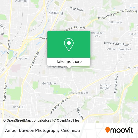 Amber Dawson Photography map