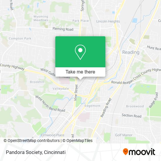 Mapa de Pandora Society
