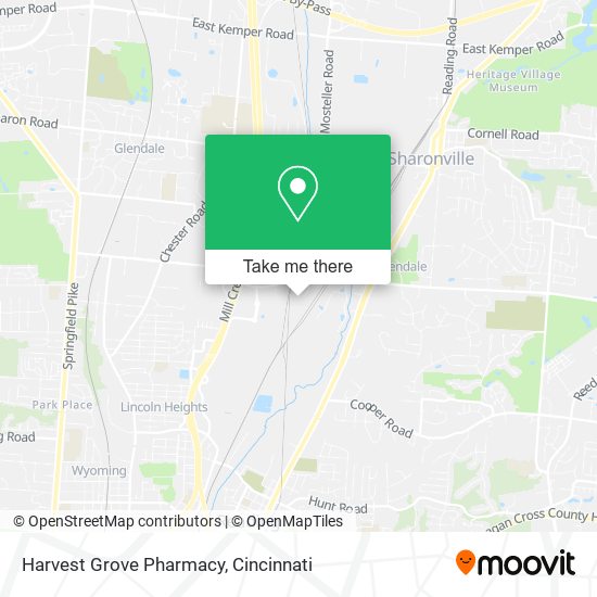 Harvest Grove Pharmacy map