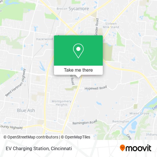 EV Charging Station map