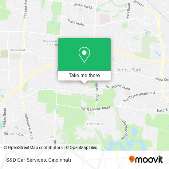 S&D Car Services map