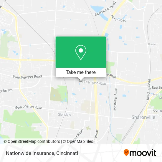 Nationwide Insurance map