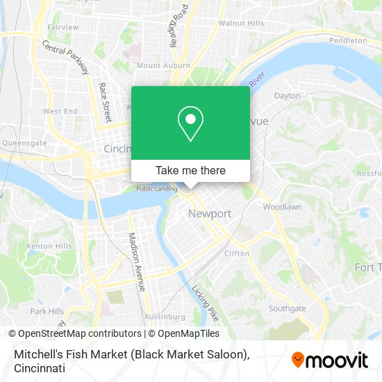 Mitchell's Fish Market (Black Market Saloon) map