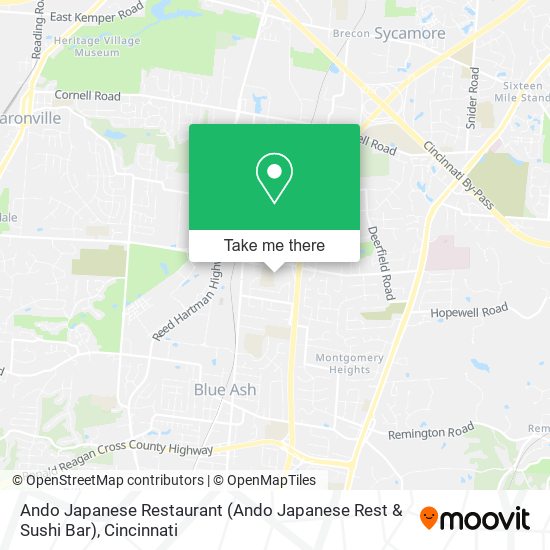 Ando Japanese Restaurant (Ando Japanese Rest & Sushi Bar) map