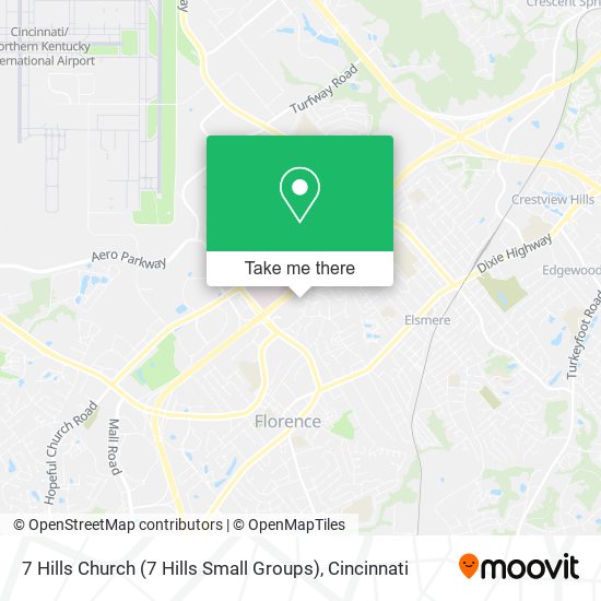 Mapa de 7 Hills Church (7 Hills Small Groups)