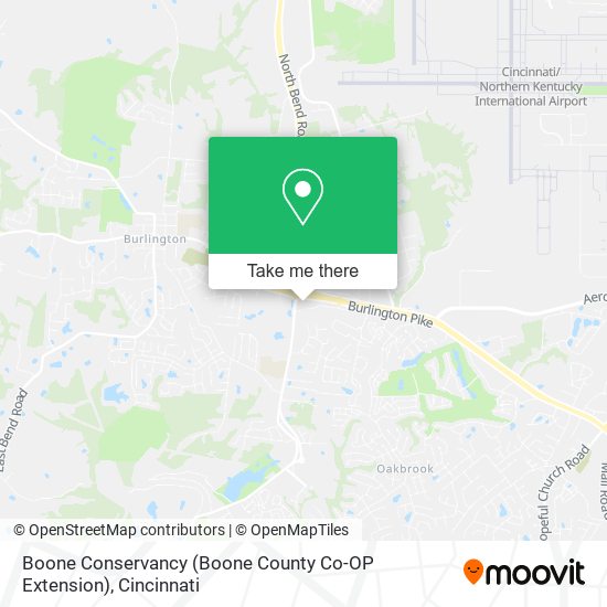 Mapa de Boone Conservancy (Boone County Co-OP Extension)