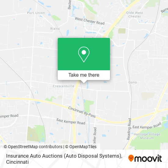 Insurance Auto Auctions (Auto Disposal Systems) map