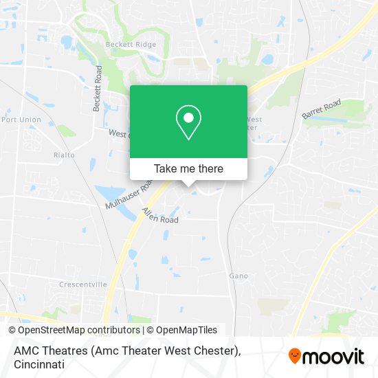 AMC Theatres (Amc Theater West Chester) map