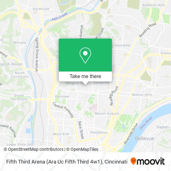 Fifth Third Arena (Ara Uc Fifth Third 4w1) map