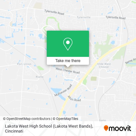 Lakota West High School (Lakota West Bands) map