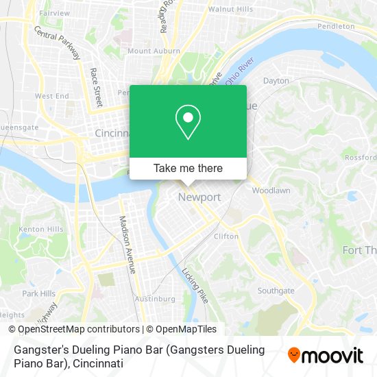 Gangster's Dueling Piano Bar (Gangsters Dueling Piano Bar) map
