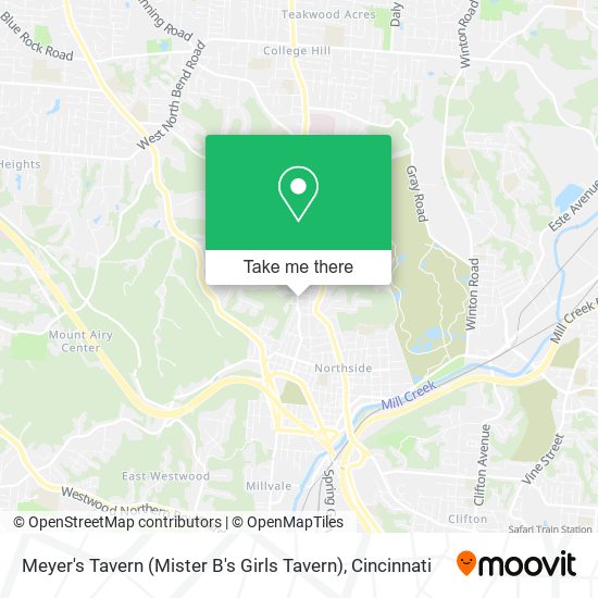 Mapa de Meyer's Tavern (Mister B's Girls Tavern)