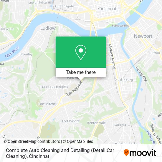 Mapa de Complete Auto Cleaning and Detailing (Detail Car Cleaning)