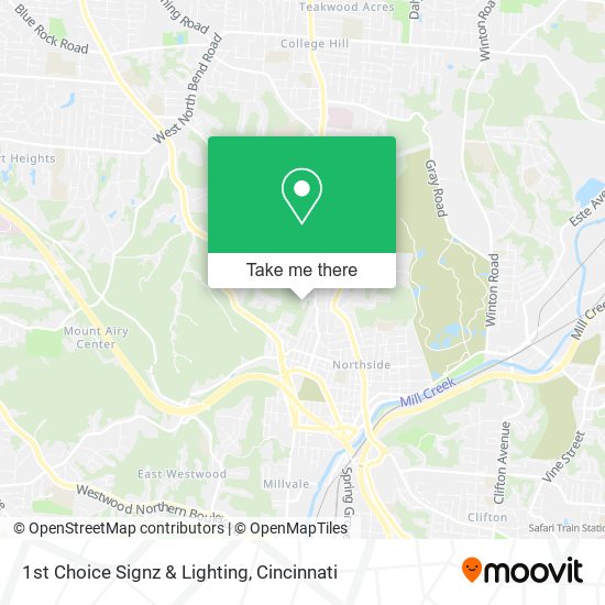 Mapa de 1st Choice Signz & Lighting