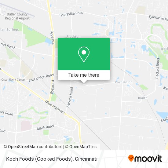 Koch Foods (Cooked Foods) map