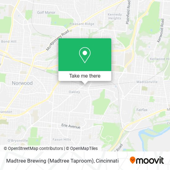 Mapa de Madtree Brewing (Madtree Taproom)