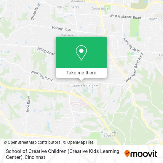 School of Creative Children (Creative Kids Learning Center) map