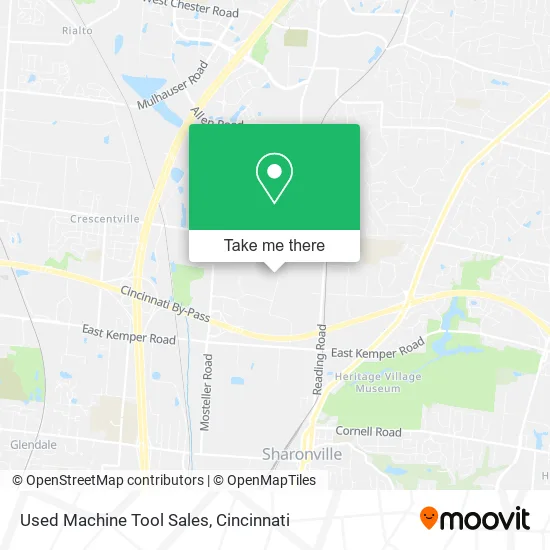 Used Machine Tool Sales map