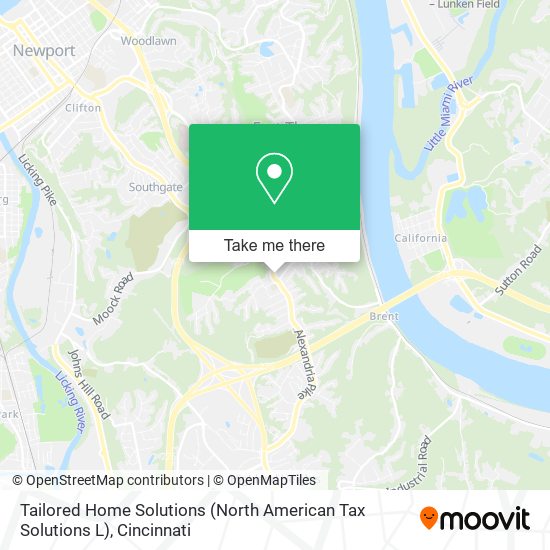Mapa de Tailored Home Solutions (North American Tax Solutions L)