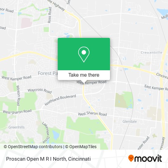 Proscan Open M R I North map
