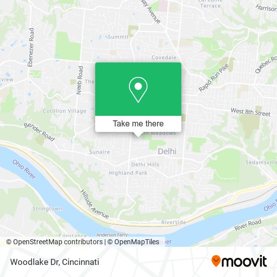 Mapa de Woodlake Dr