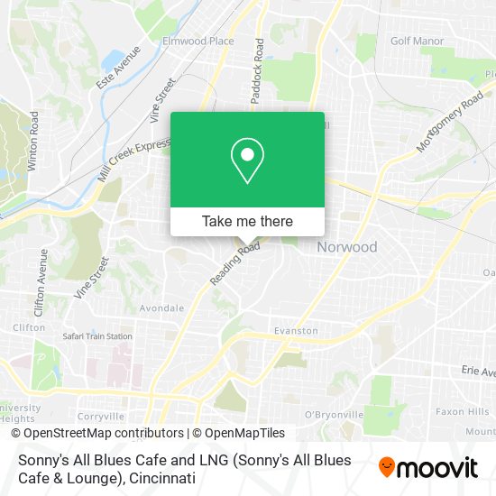 Sonny's All Blues Cafe and LNG (Sonny's All Blues Cafe & Lounge) map