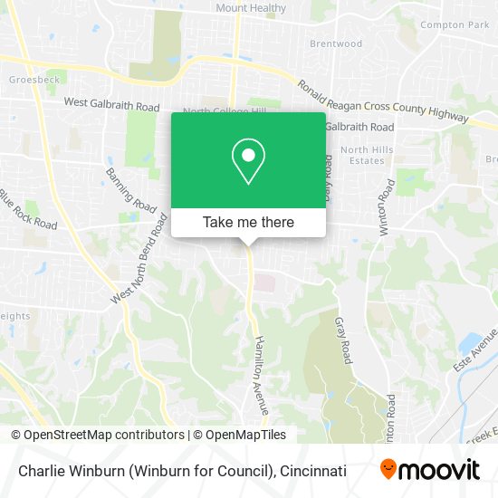 Charlie Winburn (Winburn for Council) map