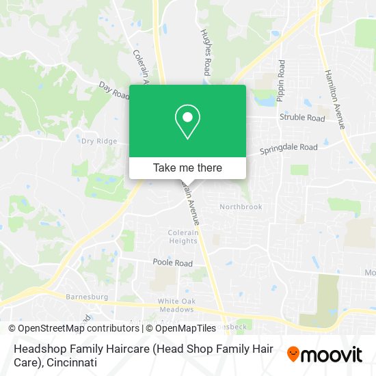 Headshop Family Haircare (Head Shop Family Hair Care) map